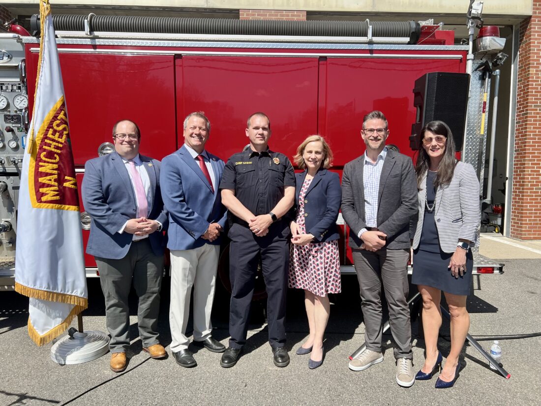 Dartmouth Health partners with Manchester Fire Department, Anthem Blue